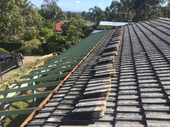 Cement tiled roof replacement Perth