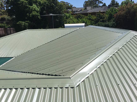New Colorbond Roof Perth